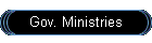Gov. Ministries